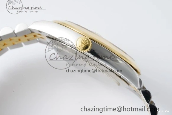 MiroTime 0124 Breathable DateJust 41 SS YG Polished Bezel KING 1:1 Best Edition 904L Steel YG Dial on Jubilee Bracelet VR 2221